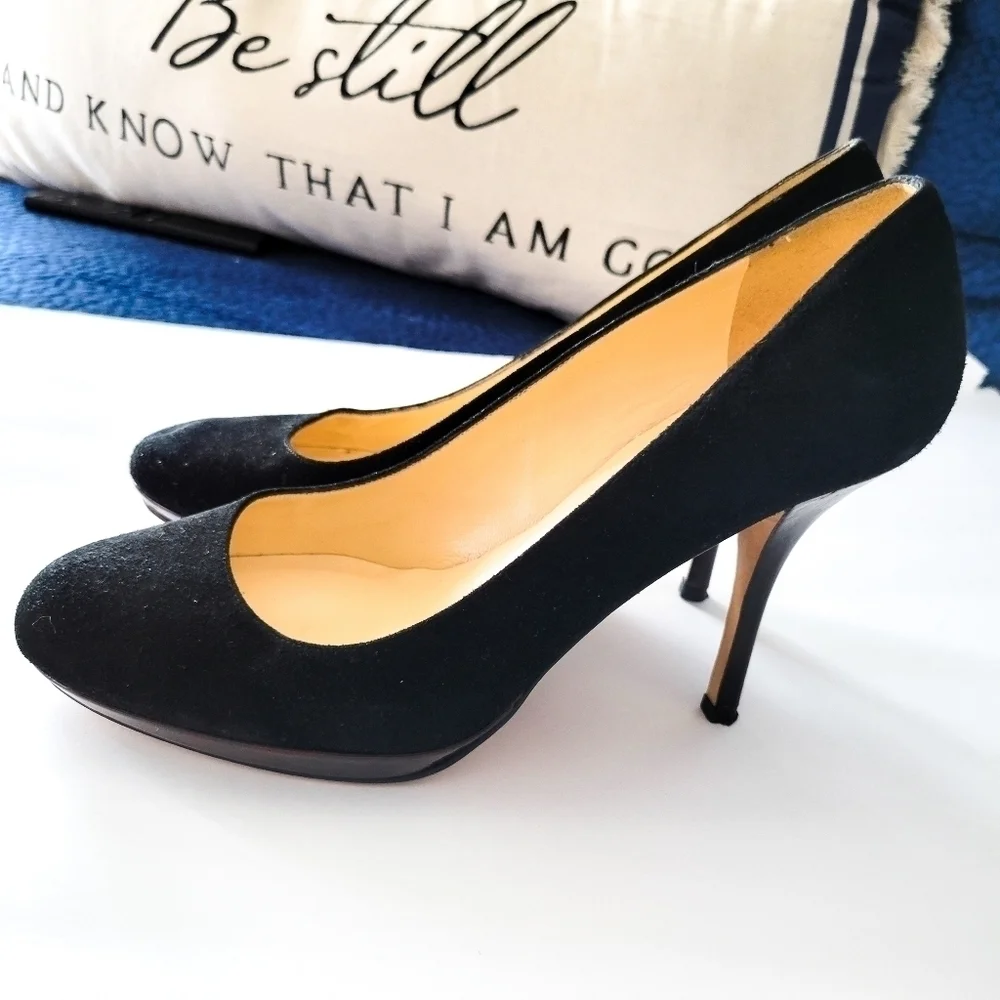 Kate spade black Pump Preppy Academia Corpcore Office Siren heels 9.5B